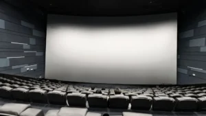 Sala de cine genérica (imagen ilustrativa, no corresponde al Festival de San Sebastián). Banco de imágenes: Pexels, foto de Sea Blue.