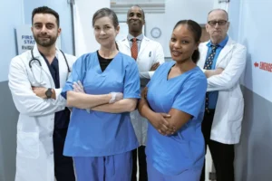 Equipo médico en un hospital, imagen ilustrativa genérica (Pexels / RDNE Stock project).
